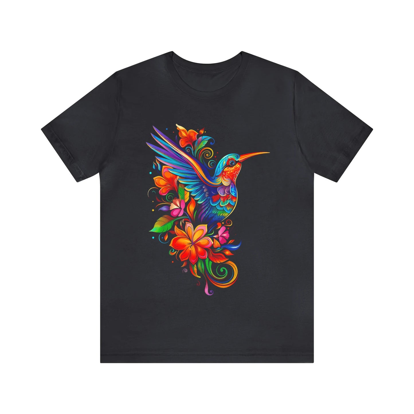 Chemise colibri chemise mexicaine femmes ropa mexicana t-shirt imprimé oiseau colibri imprimé t-shirt mexicain artesanias mexicanas