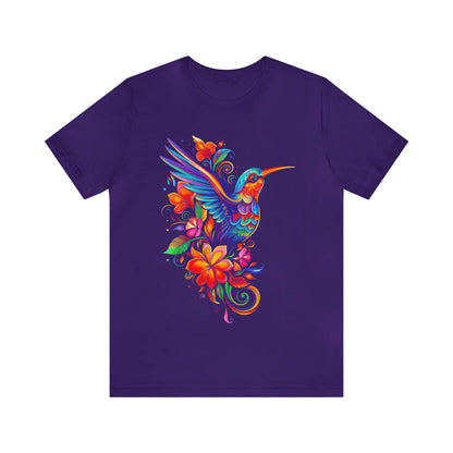 Hummingbird shirt mexican shirt women ropa mexicana bird print t shirt hummingbird print mexican tshirt artesanias mexicanas