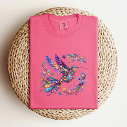 Cadeaux de colibri | Chemise Colibri | Nerd des oiseaux colibris | Cadeau d’amoureux des oiseaux | Observateur d'oiseaux Cottagecore | Chemise nature | Cadeaux amoureux de la nature