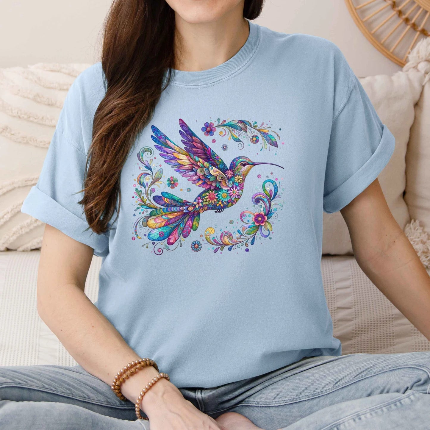 Cadeaux de colibri | Chemise Colibri | Nerd des oiseaux colibris | Cadeau d’amoureux des oiseaux | Observateur d'oiseaux Cottagecore | Chemise nature | Cadeaux amoureux de la nature