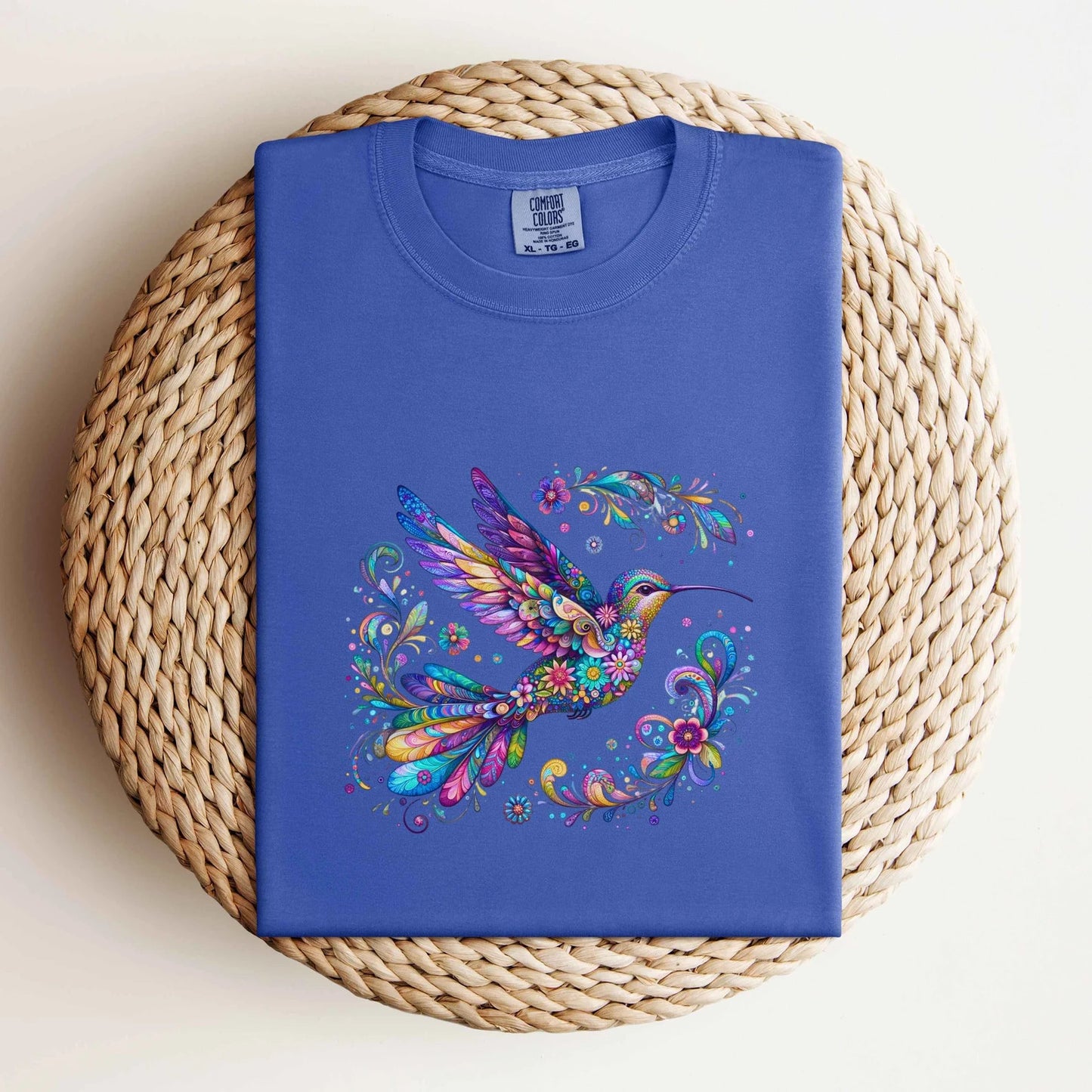 Kolibri-Geschenke | Kolibri-Shirt | Kolibri-Nerd | Geschenk für Vogelliebhaber | Vogelbeobachter Cottagecore | Natur-Shirt | Geschenke für Naturliebhaber