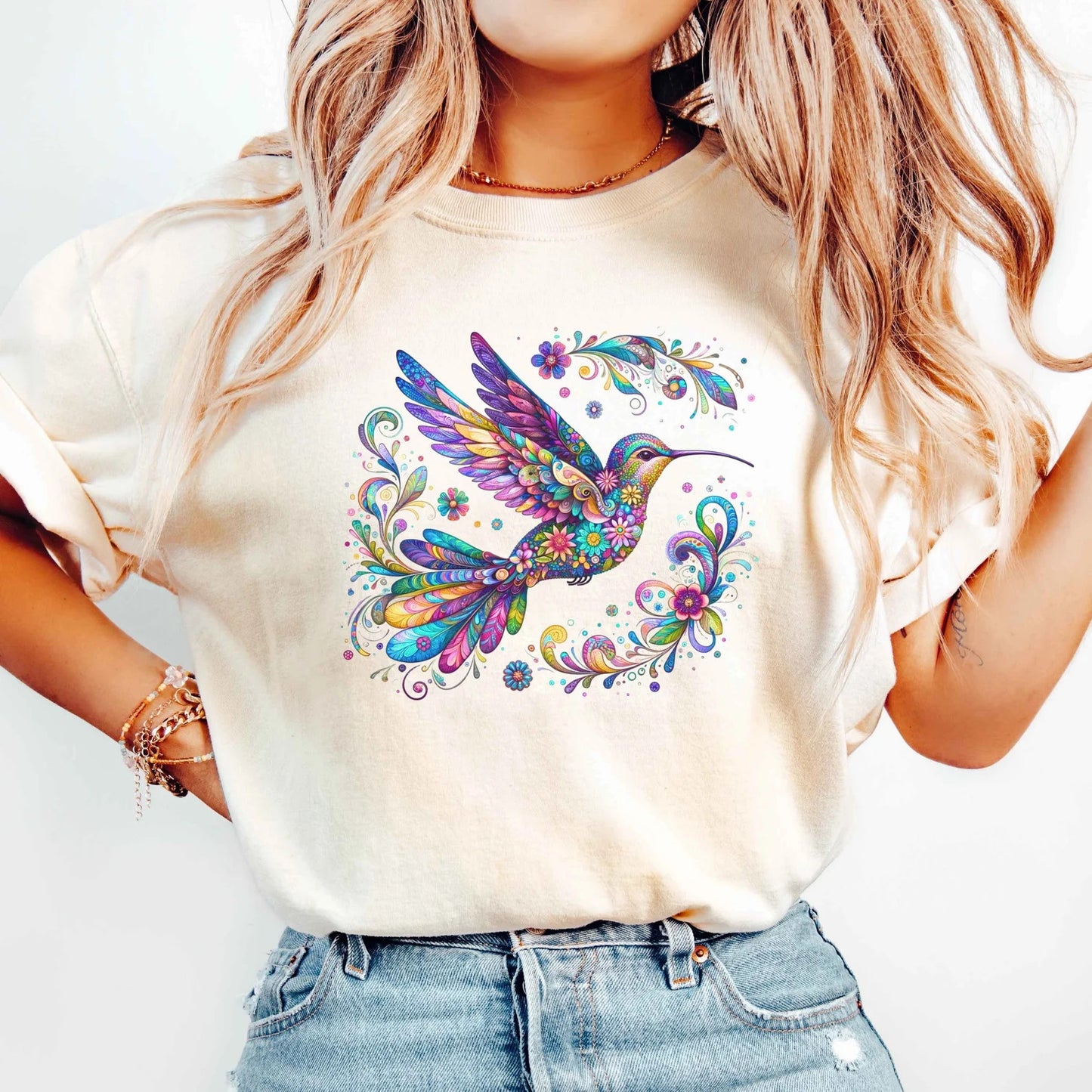 Kolibri-Geschenke | Kolibri-Shirt | Kolibri-Nerd | Geschenk für Vogelliebhaber | Vogelbeobachter Cottagecore | Natur-Shirt | Geschenke für Naturliebhaber