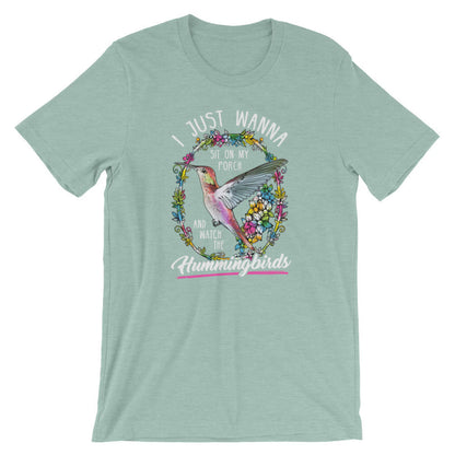 Watch The Hummingbirds Short-Sleeve Unisex T-Shirt