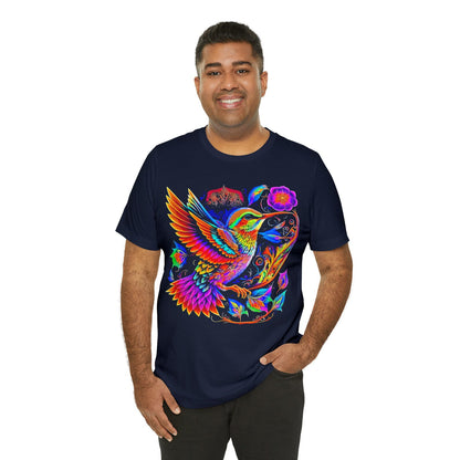 Kolibri Shirt Vogel Liebhaber Geschenk Kolibri Druck mexikanisches T-Shirt Kolibri Geschenke mexikanisches Shirt Männer Vogel Shirt Männer