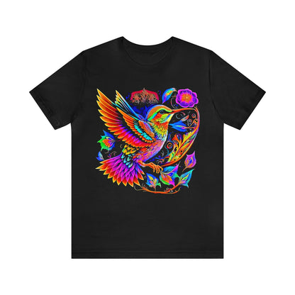 Chemise colibri amoureux des oiseaux cadeau colibri imprimé t-shirt mexicain cadeaux colibri chemise mexicaine hommes chemise oiseau hommes