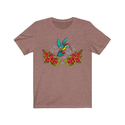 Mexican shirt women mexican art print bird print t shirt hummingbird print mexican tshirt hummingbird shirt artesania mexicana