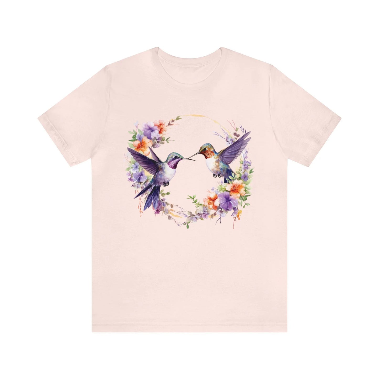 Chemise colibri, chemise d’amant d’oiseau, conception de colibri, cadeau rétro vintage d’amant de colibri, amoureux de la nature, chemise d’oiseau