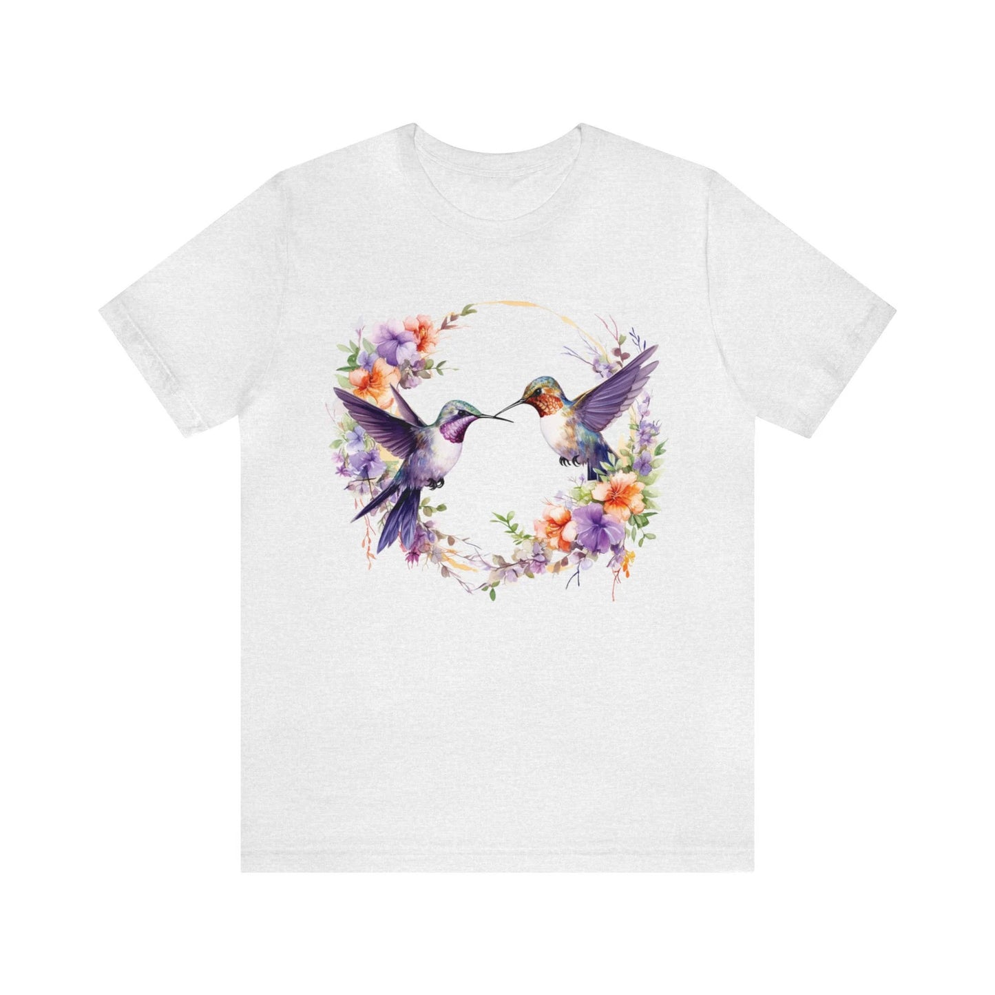 Chemise colibri, chemise d’amant d’oiseau, conception de colibri, cadeau rétro vintage d’amant de colibri, amoureux de la nature, chemise d’oiseau