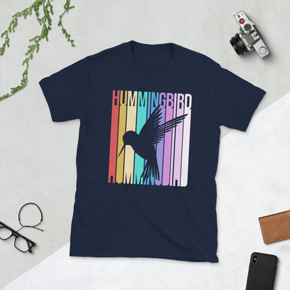 Retro Hummingbird Shirt, Hummingbird T Shirt, Hummingbird T-shirt, Hummingbird Tshirt, Hummingbird Shirt