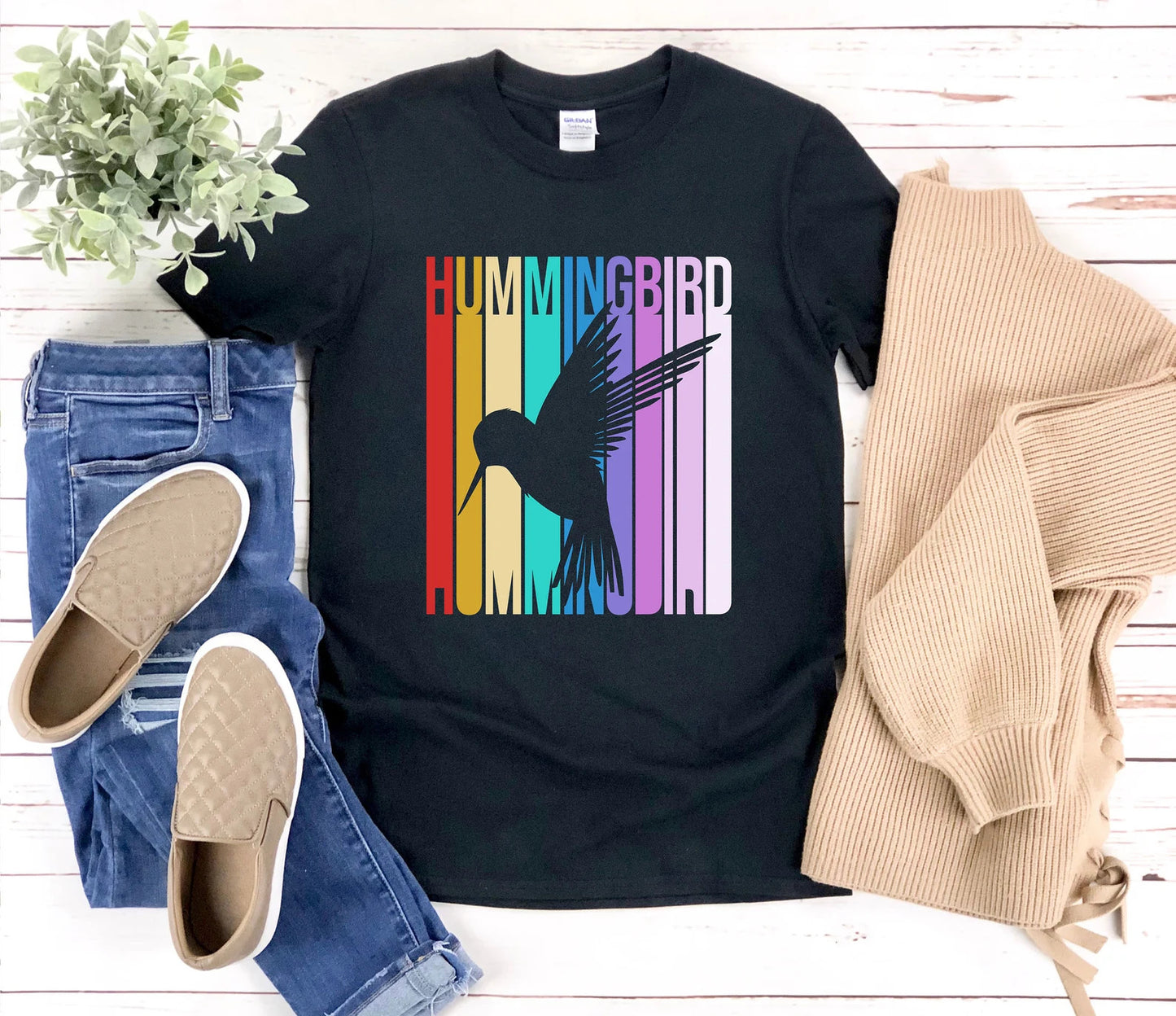 Retro Hummingbird Shirt, Hummingbird T Shirt, Hummingbird T-shirt, Hummingbird Tshirt, Hummingbird Shirt