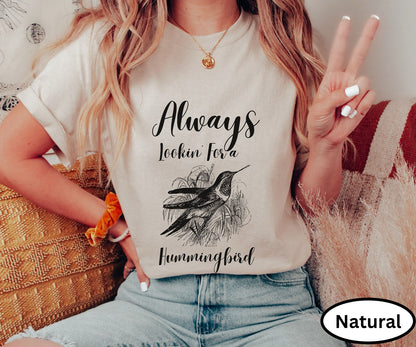 Hummingbird Shirt for Women, Flying Hummingbirds Shirt for Her, Hummingbird Sweatshirt or Hummingbird Sweater