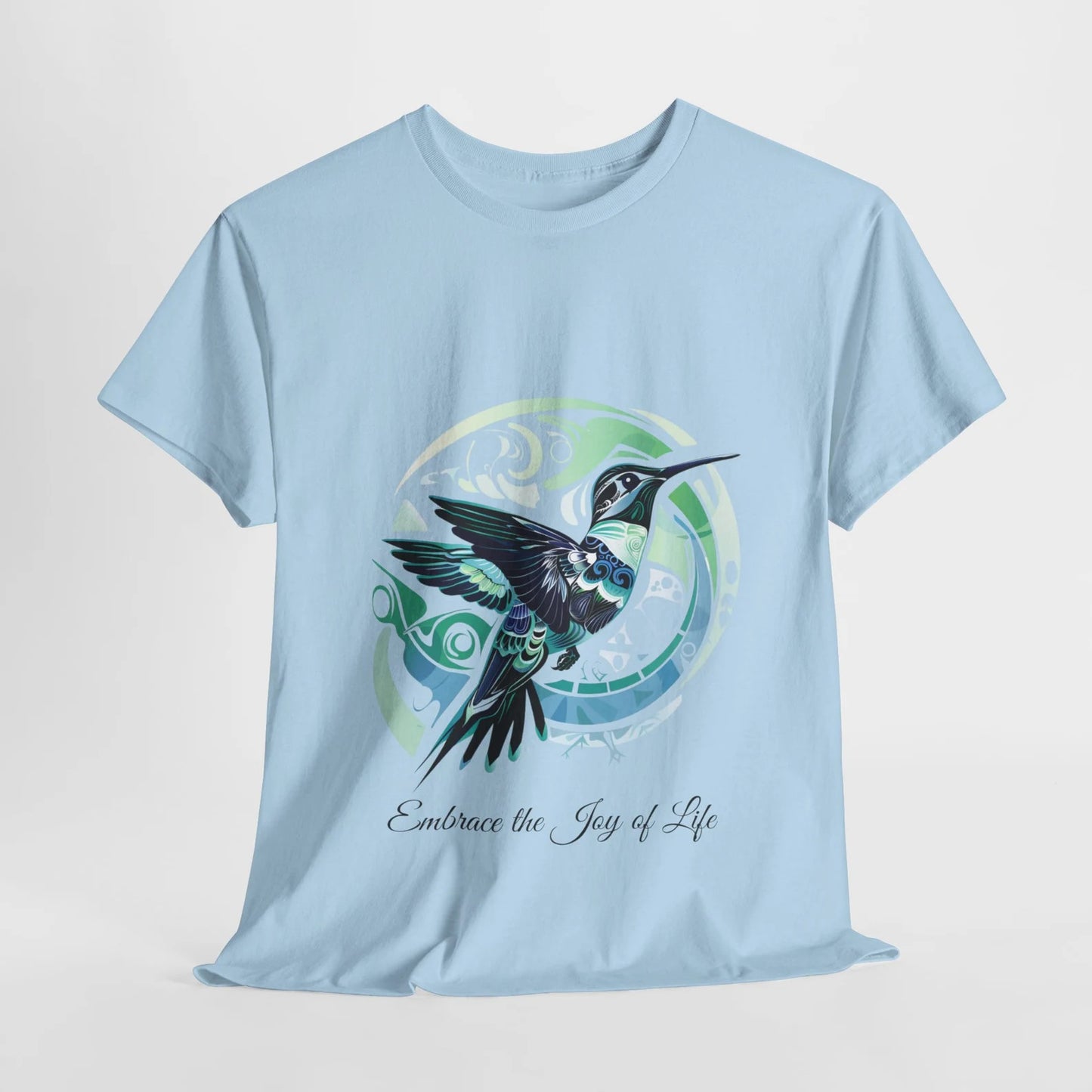 Indigenous Hummingbird T-Shirt, Nature Graphic Tee for Men & Women, Native American Cultural Tribal T-Shirt