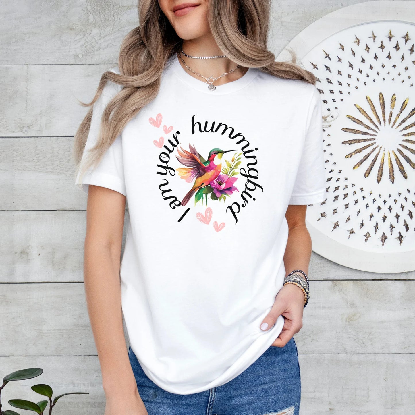 Soul Mate Hummingbird T-shirt - love's eternal quest for finding your soul mate. Spring T-shirt, Gift for wife, Woman's T-shirts