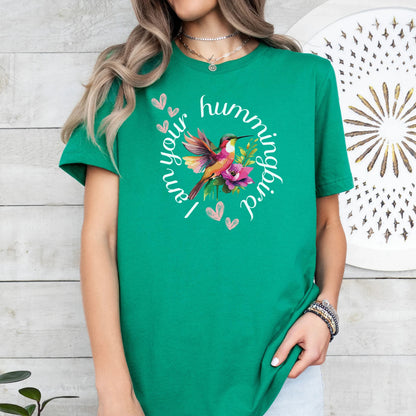 Soul Mate Hummingbird T-shirt - love's eternal quest for finding your soul mate. Spring T-shirt, Gift for wife, Woman's T-shirts