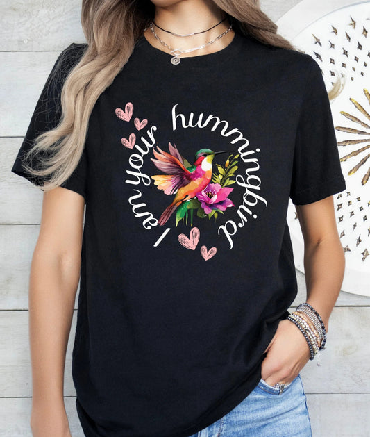 Soul Mate Hummingbird T-shirt - love's eternal quest for finding your soul mate. Spring T-shirt, Gift for wife, Woman's T-shirts