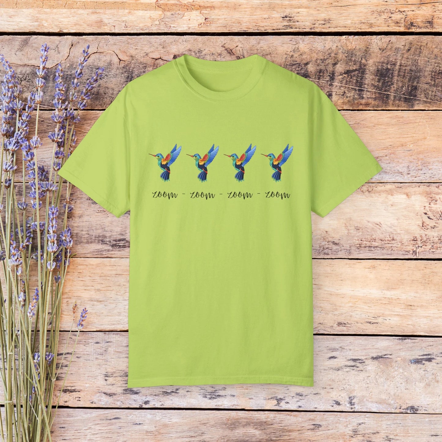 Hummingbird Shirt, Comfort Colors - Classic or Crop Top, Garden Animal Lover Tee, Bird T Shirts, Zoom Zoom Trendy Tee, Hummer Gift For her