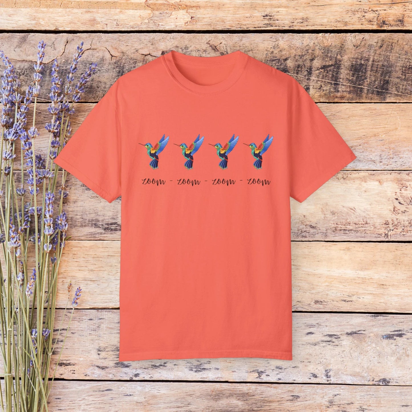 Hummingbird Shirt, Comfort Colors - Classic or Crop Top, Garden Animal Lover Tee, Bird T Shirts, Zoom Zoom Trendy Tee, Hummer Gift For her