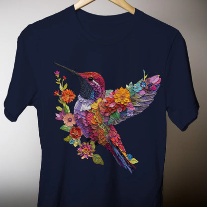 Le HUMMINGBIRD #4 \ T-shirt d’oiseau mignon \ Tee-shirt tendance \ Tee-shirt amoureux des animaux \ Amoureux de la nature \ Cadeau amoureux des oiseaux \ Cadeau pour elle \ Cadeau d’anniversaire