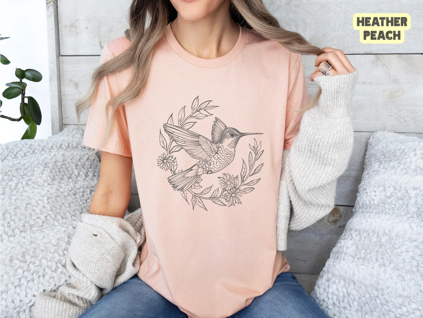 Kolibri Shirt, Vogel Shirt, Vogel Nerd Shirt, Vogelbeobachtung TShirt, Natur Shirt, Natur Liebhaber Geschenk, Geschenk für Sie