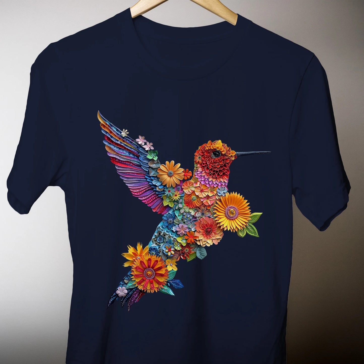 Le HUMMINGBIRD #3 \ T-shirt d’oiseau mignon \ Tee-shirt tendance \ Tee-shirt amoureux des animaux \ Amoureux de la nature \ Cadeau amoureux des oiseaux \ Cadeau pour elle \ Cadeau d’anniversaire