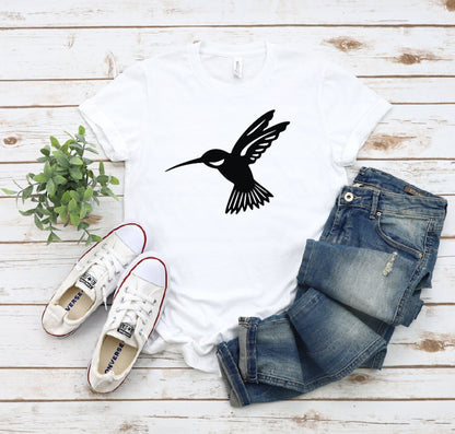 Chemise colibri, chemise d’amoureux des oiseaux, tee-shirt animal mignon, chemise d’amoureux des animaux, t-shirt amoureux de la nature, cadeau d’amant de colibri