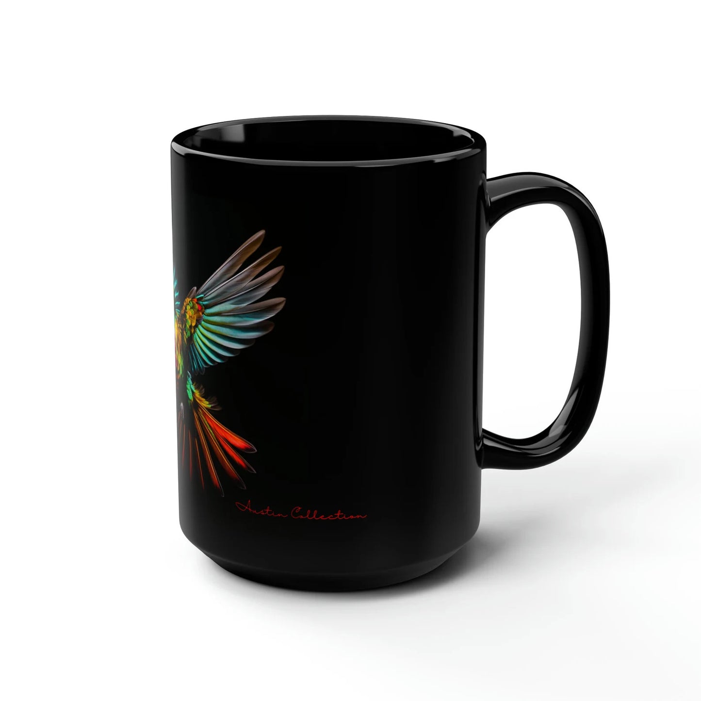 Becher Kolibri Kaffeetasse bunte Becher Geschenkartikel Geschenk für sie Weihnachtsgeschenk Vogelliebhaber