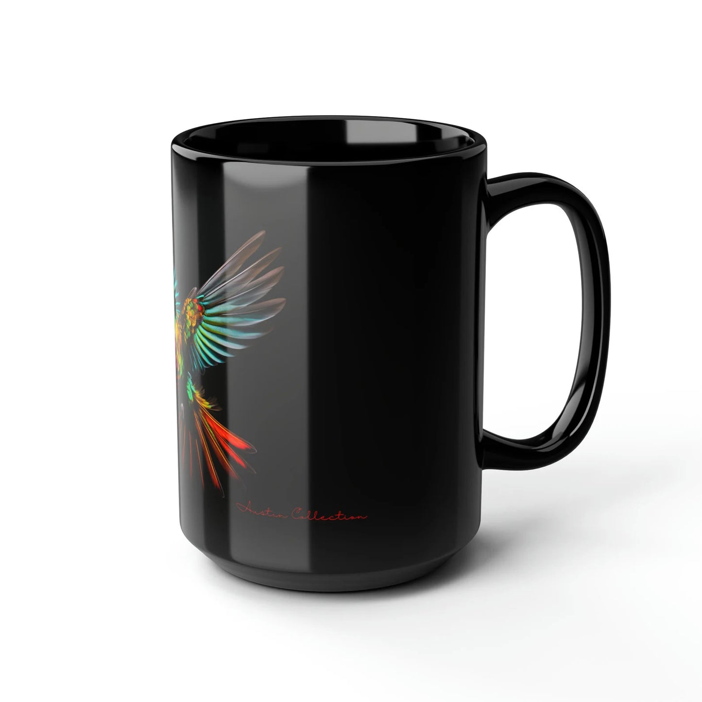 Becher Kolibri Kaffeetasse bunte Becher Geschenkartikel Geschenk für sie Weihnachtsgeschenk Vogelliebhaber