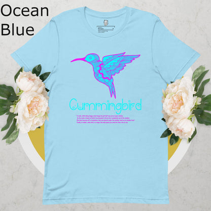 T-shirt d’humour adulte pour les amoureux de la nature T-shirt graphique drôle avec des animaux pour les amoureux des oiseaux Chemise pour hommes Tee-shirt pour femmes Chemise Humming Bird