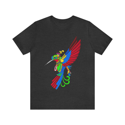 Chemise colibri art aztèque imprimé colibri imprimé t-shirt mexicain cadeaux colibri chemise mexicaine hommes chemise oiseau hommes regalo para hombre