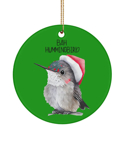 Kolibri Ornament, Kolibri Liebhaber, Weihnachtskolibri, Süßer Kolibri, Kolibri Geschenk, Vogel Ornament, Vogelbeobachter Ornament