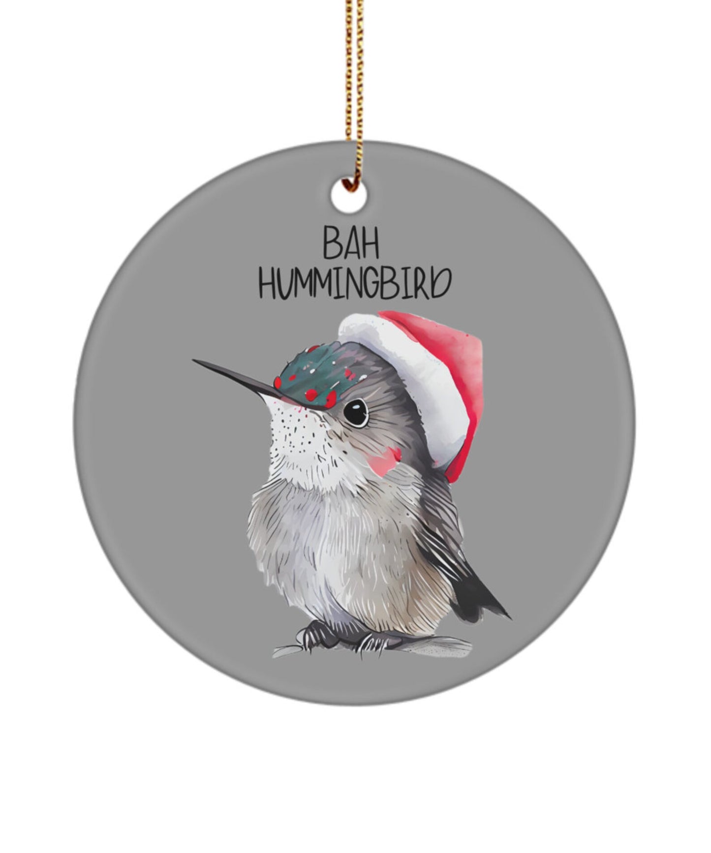 Hummingbird Ornament, Hummingbird Lover, Christmas Hummingbird, Cute Hummingbird, Humming Bird Gift, Bird Ornament, Birdwatcher Ornament