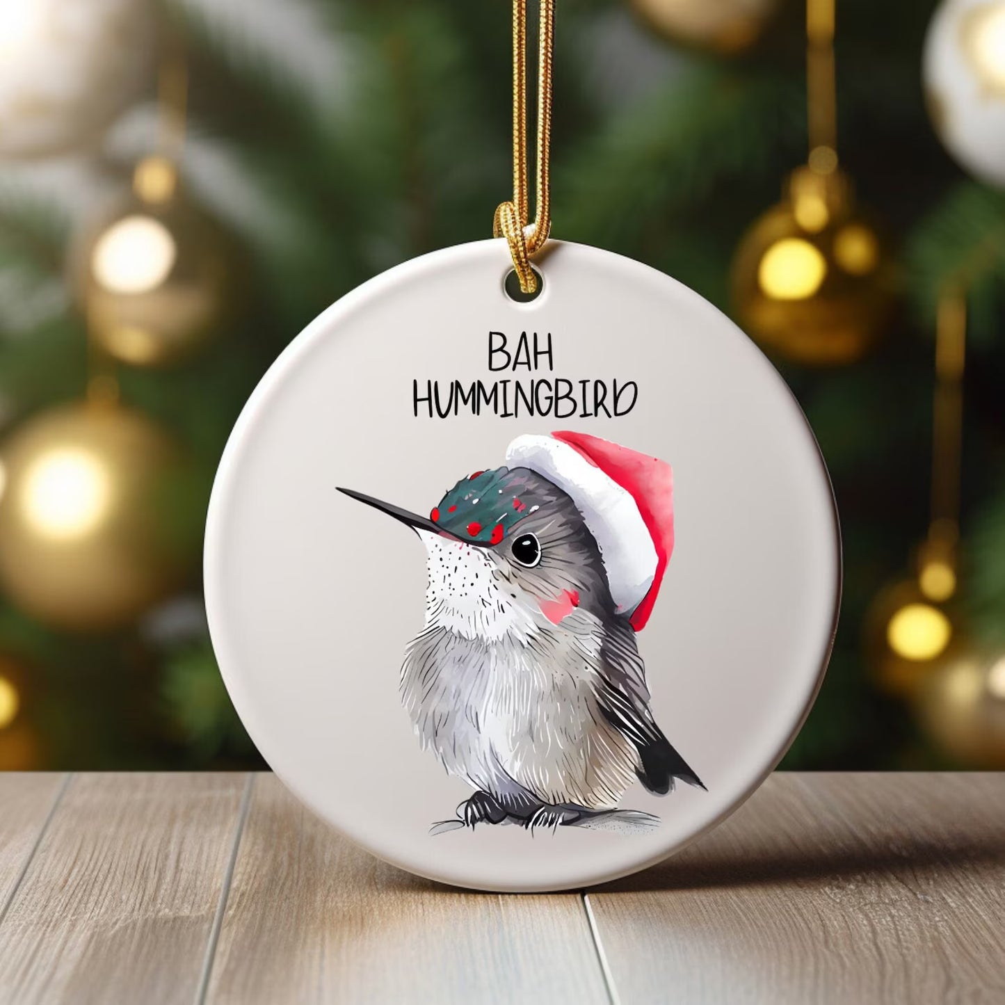 Kolibri Ornament, Kolibri Liebhaber, Weihnachtskolibri, Süßer Kolibri, Kolibri Geschenk, Vogel Ornament, Vogelbeobachter Ornament