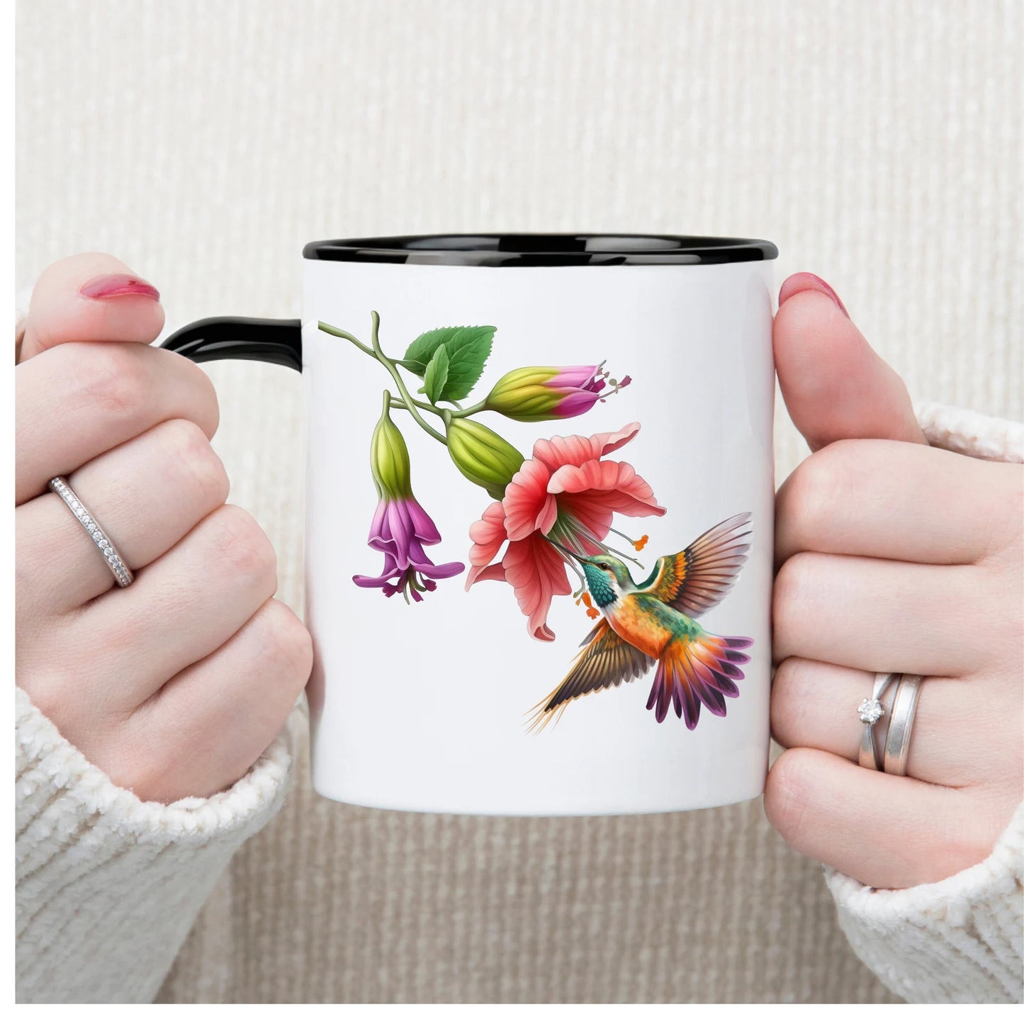 Cadeau de tasse à café de colibri, cadeau d’amoureux d’oiseaux, amoureux de la nature, cadeau d’oiseaux, tasse d’observation des oiseaux, cadeau d’amoureux des oiseaux