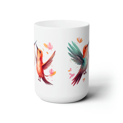 Hummingbirds Coffee Mug, Bird Tea Mug, Great Gift Mug, Nature Lover Gift